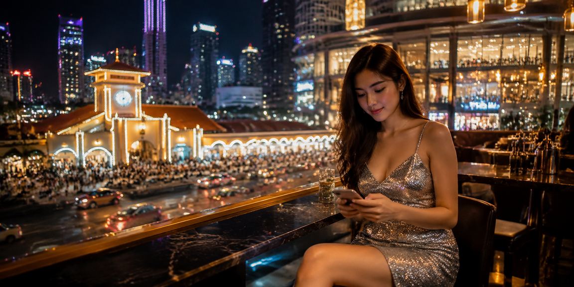 Người dùng TP. Hồ Chí Minh truy cập casino di động và kiểm tra số dư tài khoản